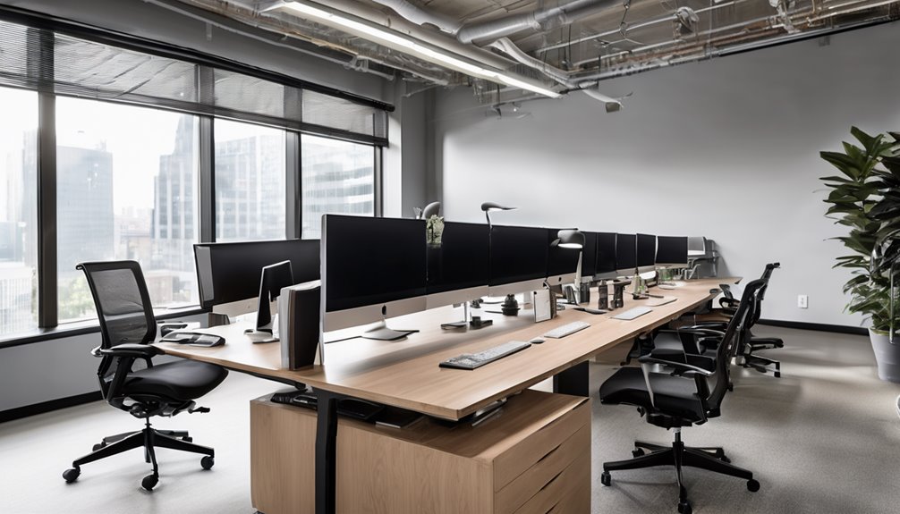 adjustable ergonomic chair with support