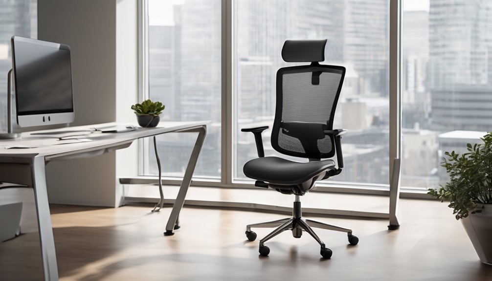 breathable adjustable ergonomic mesh chair