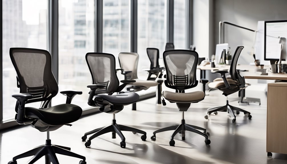 breathable ergonomic chair features