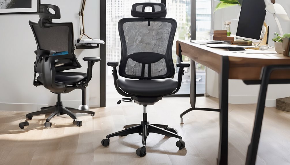 corner desk fit space efficiency lumbar adjustability