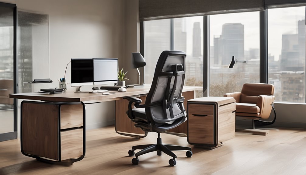 ergonomic chair lumbar support adjustability seat comfort weight capacity