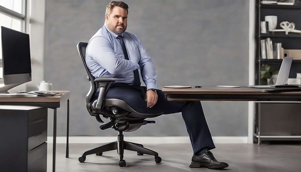 ergonomic chair weight capacity and support