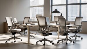 ergonomic chairs reduce neck pain