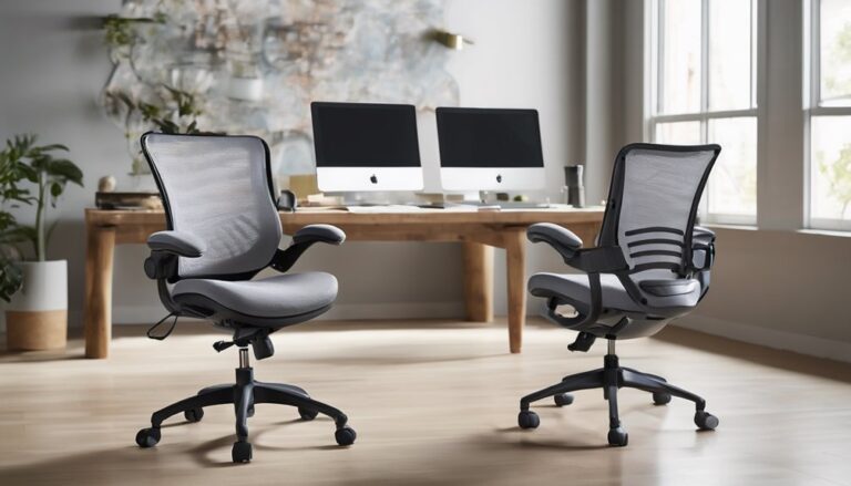 ergonomic chairs with flip up arms