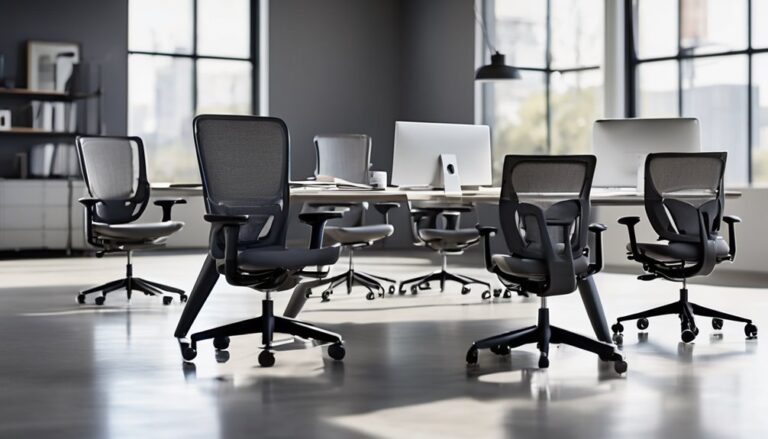 ergonomic chairs with footrests