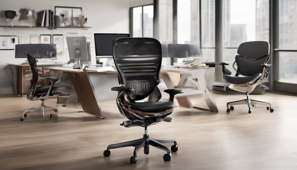 ergonomic luxury chair features