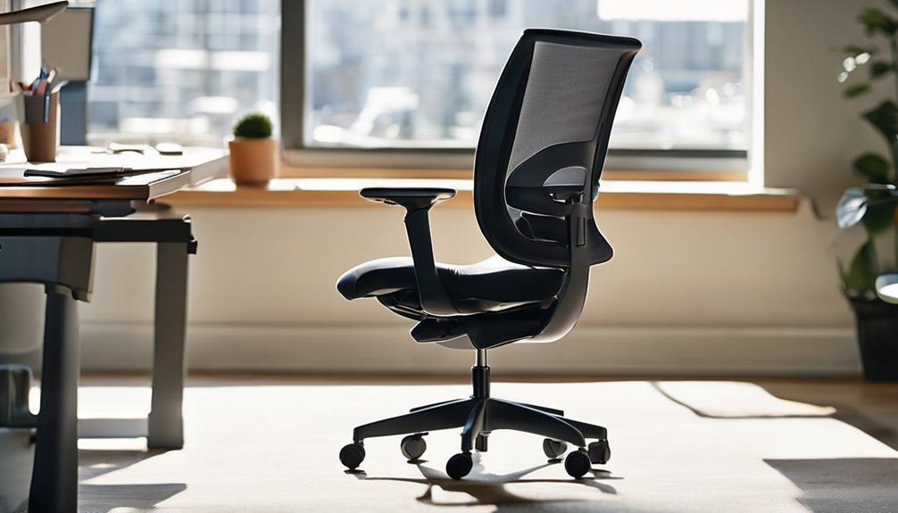 narrow hip ergonomic chair fit