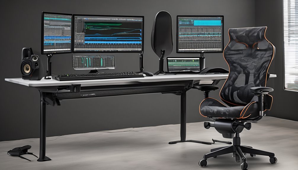 posture lumbar breathable adjustable