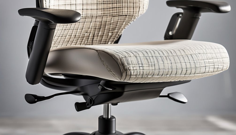 seat depth posture back support alignment