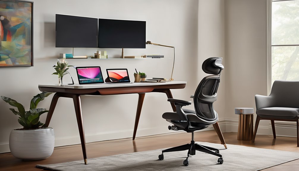 supportive lumbar adjustable breathable chair