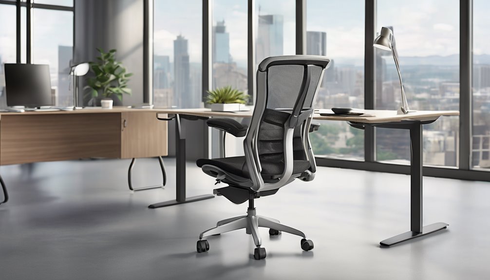 tilt lock range and support alignment