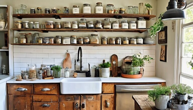 a thrifty kitchen makeover