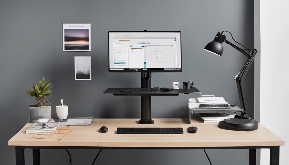 affordable standing desk features