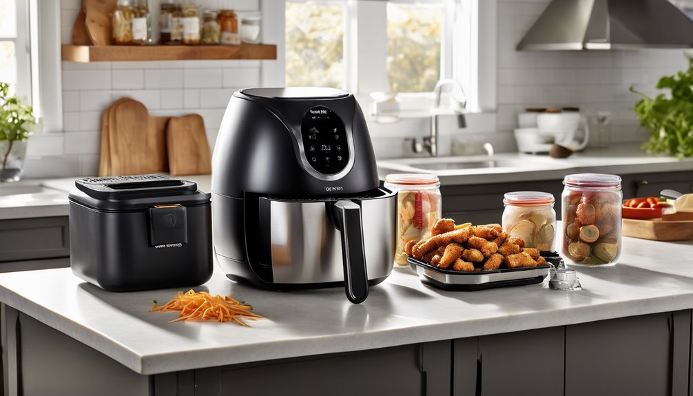air fryer portable efficient cleanable