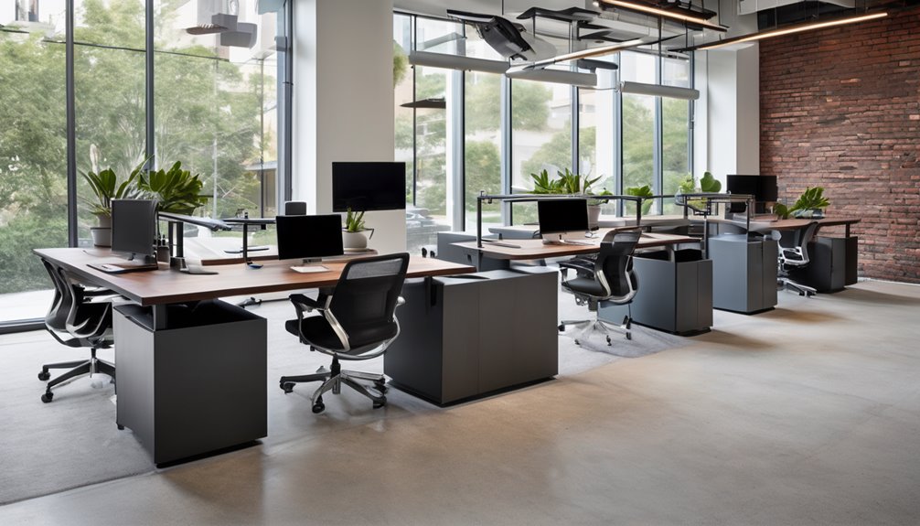 best electric standing desks commercial durability
