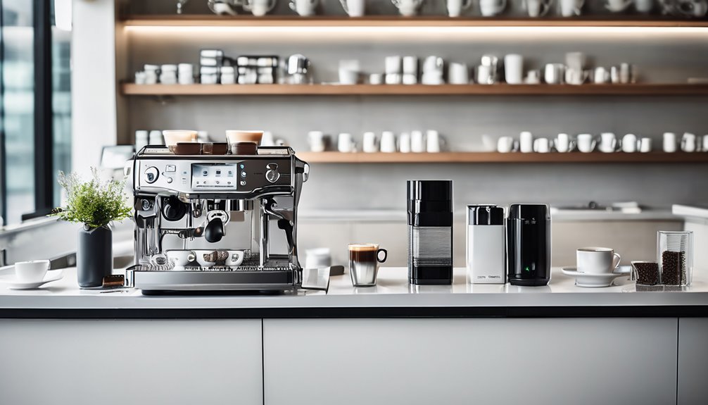 brewing automation milk versatility grinder precision
