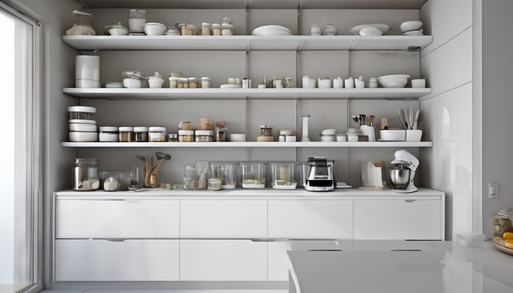 budget friendly space maximizing shelves