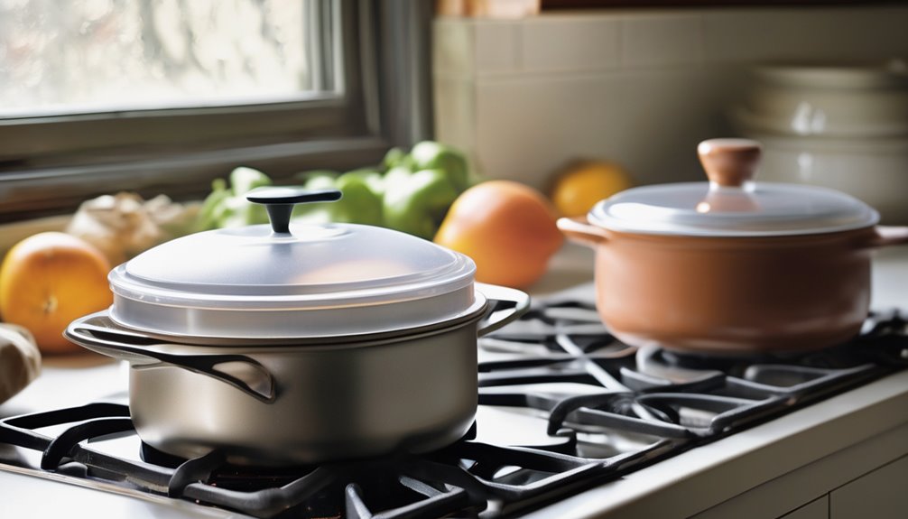 budget pots lids batch cooking