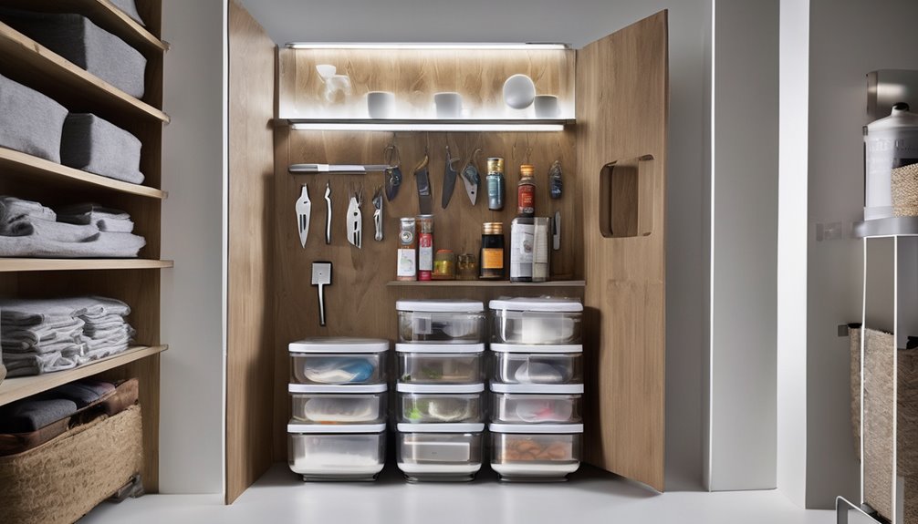 budget seals and led upgrades for storage spaces