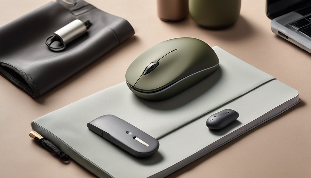 comfortable portable wireless vertical mouse with reliable connectivity