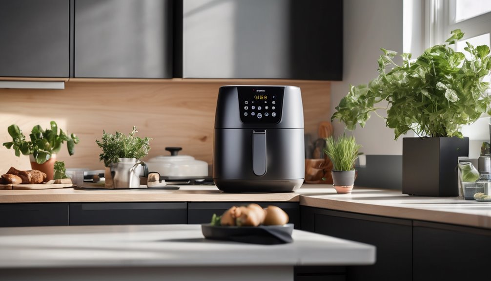 compact efficient easy clean air fryer solution