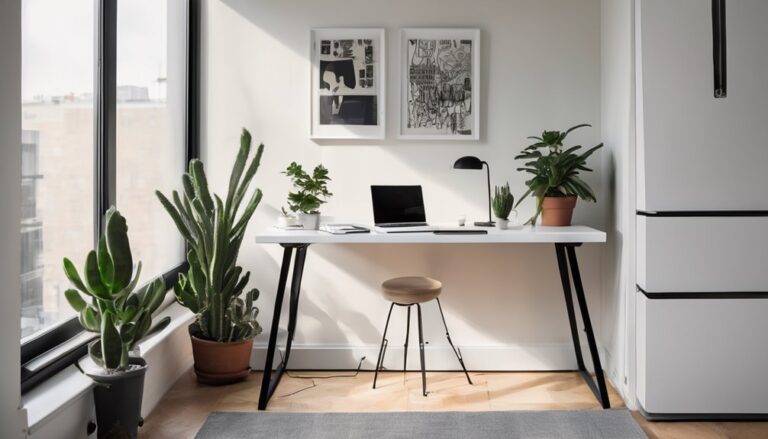 compact space saving electric desks