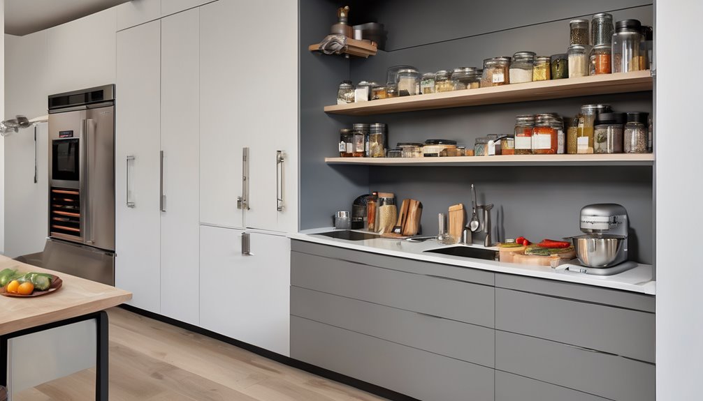 compact space saving kitchen hacks