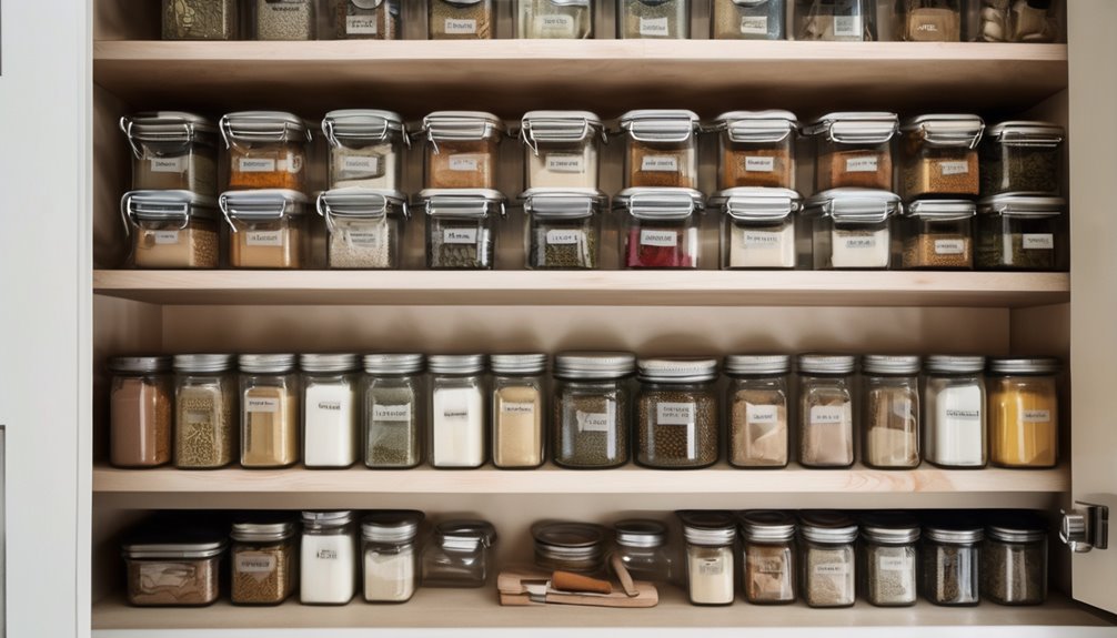 declutter categorize simplify cabinets