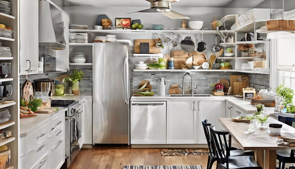 declutter zone based kitchen upgrades