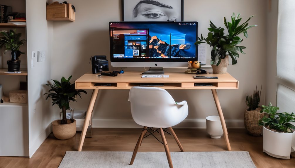 desk 48x24 300lb 55db noise