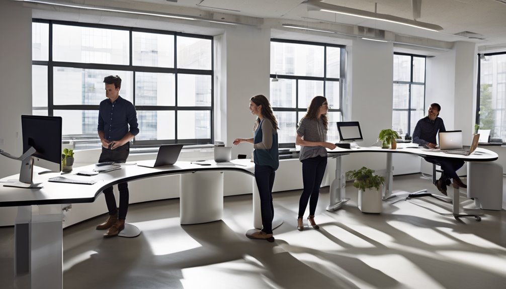 desk dimensions presets capacity noise
