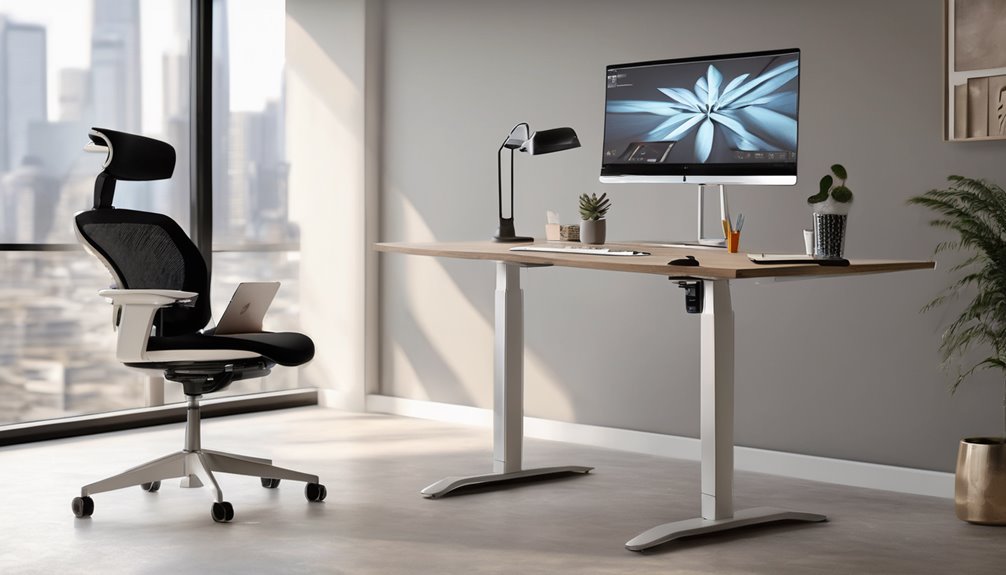 dual motor desks power range load noise