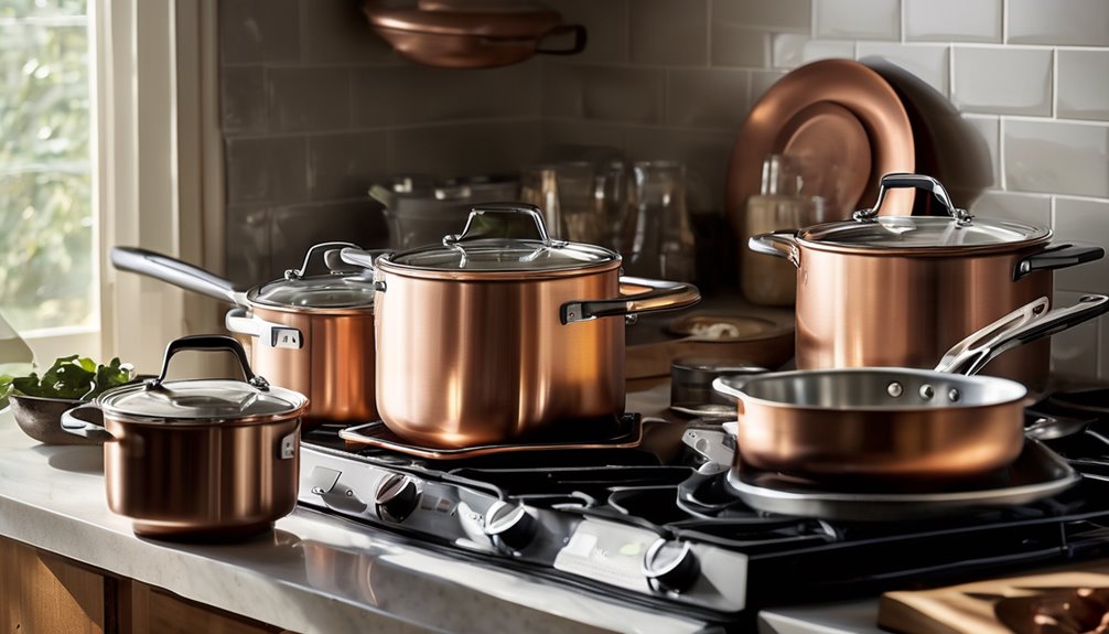 efficient cookware minimizes heat waste