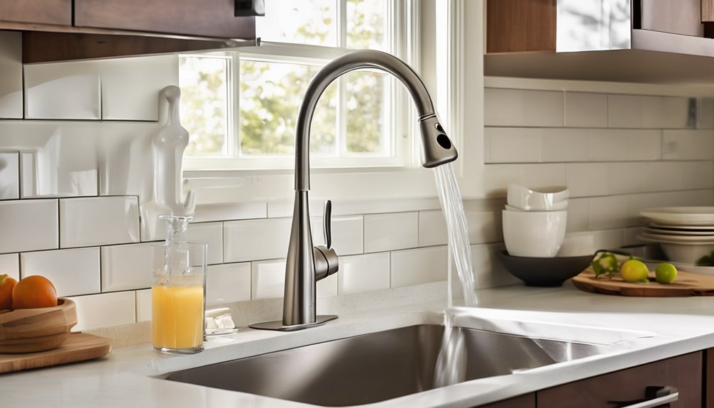 efficient faucet use and washing