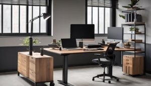 electric corner desk space savers