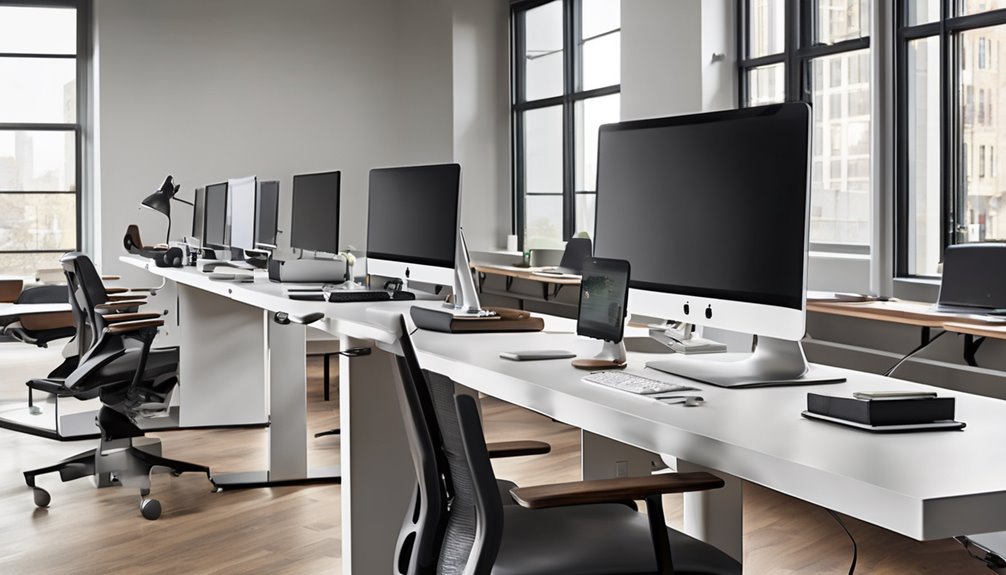 electric standing desk keyboard tray roundup