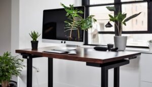 electric standing desk review by casaottima