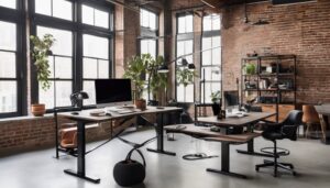 electric standing desks 60 inch