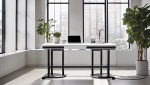 electric standing desks with app control