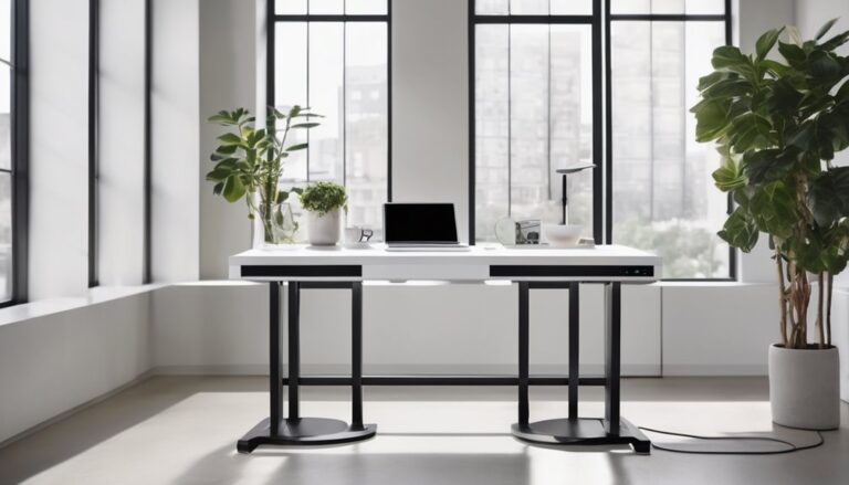 electric standing desks with app control
