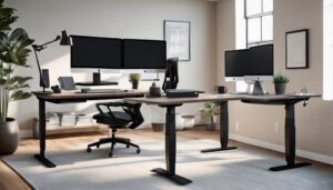 electric standing desks with dual motors
