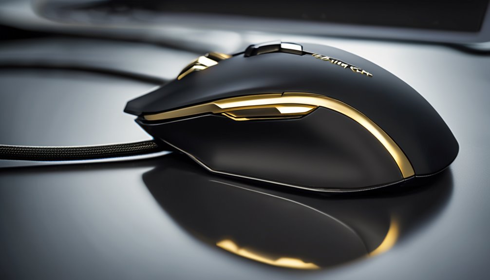 ergonomic wired vertical gaming mouse