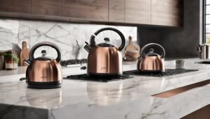 five wi fi connected kettles
