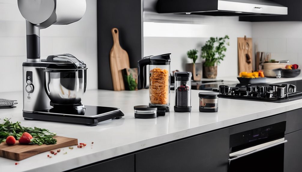 flexible compact modular kitchen setup