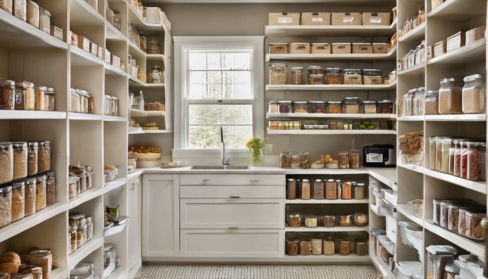 four practical pantry layout zones