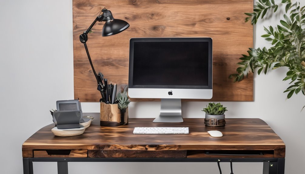 fsc certified desk solid veneer