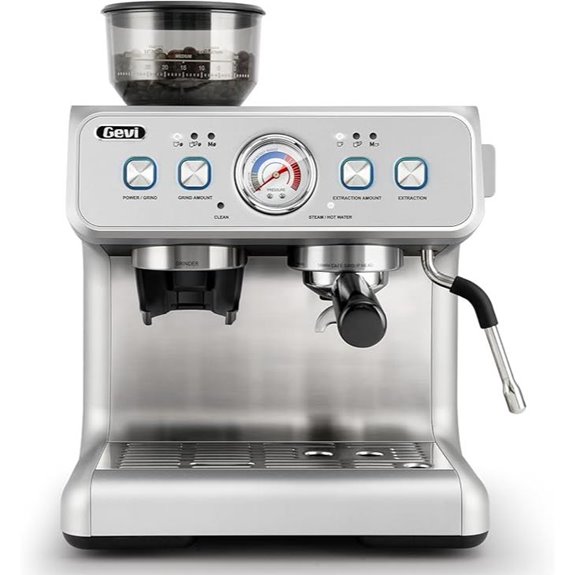 gevi dual boiler grinder