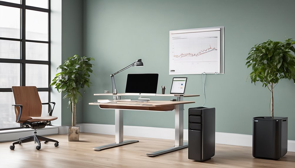 height adjustable desk mobility considerations
