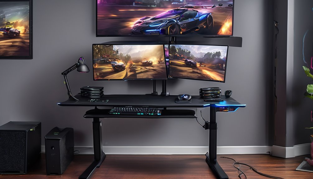 height range weight capacity stability cable management