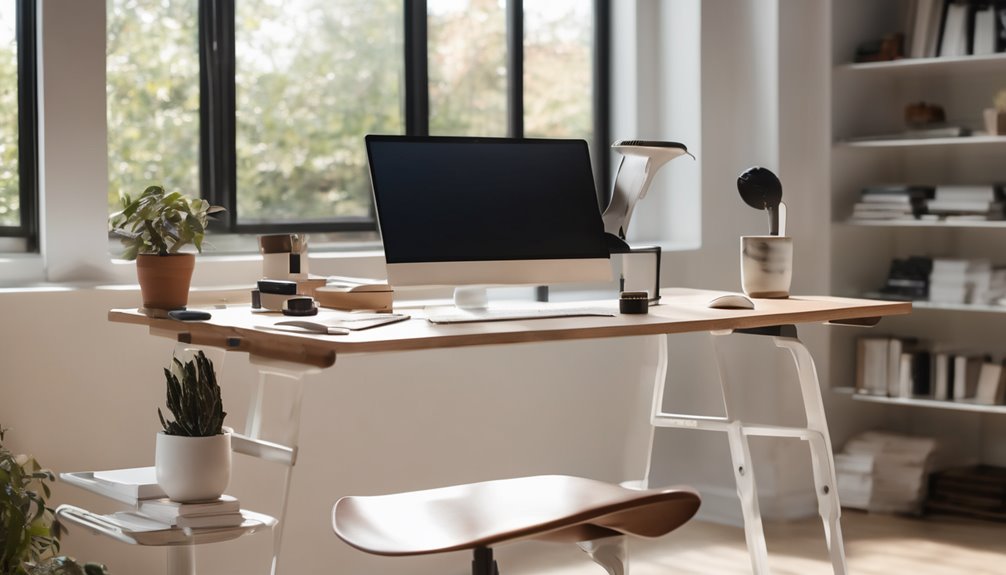 huanuo desk supports 176 lbs